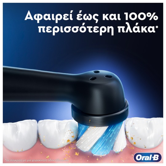 Oral-B iO9 Duo Pack Black Onyx & Rose Ηλεκτρική Οδοντόβουρτσα 2τμχ 81770087