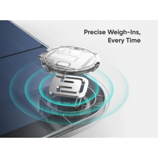 Eufy Smart Scale P3 Pro Smart Bathroom Scale with Body Fat Counter Black