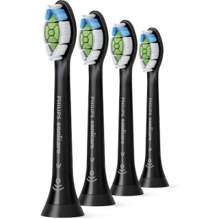 Philips HX6064/88 Ανταλλακτικό Ηλεκτρικής Οδοντόβουρτσας 4τμχ Black
