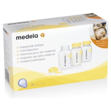Medela Δοχεία/Μπιμπερό 150 ml 3τμχ