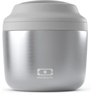 Monbento Element Δοχείο Φαγητού Inox Θερμός Ασημί 550ml
