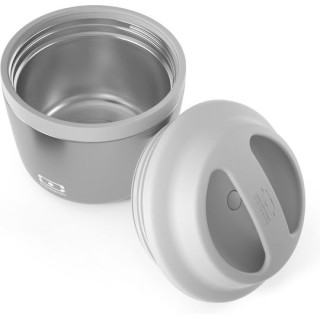 Monbento Element Δοχείο Φαγητού Inox Θερμός Ασημί 550ml
