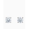 Swarovski Attract Stud Pierced Earrings, White, Rhodium Plated 5509937