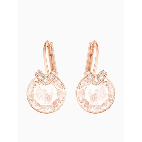 Swarovski Γυναικεία Σκουλαρίκια Κρεμαστά Με Πέτρες Bella V από Ορείχαλκο Επιχρυσωμένα 5299318