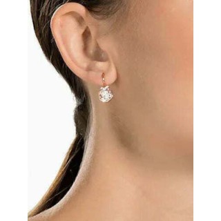 Swarovski Γυναικεία Σκουλαρίκια Κρεμαστά Με Πέτρες Bella V από Ορείχαλκο Επιχρυσωμένα 5299318