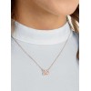 Swarovski Dazzling Swan Necklace, Swan, Pink, Rose gold-tone plated 5469989 Swarovski Dazzling Swan Necklace, Swan, Pink, Rose gold-tone plated 5469989