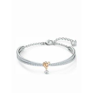 Swarovski Γυναικείο Βραχιόλι Ριβιέρα Lifelong Heart Medium 5516544