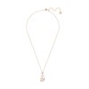 Swarovski Dazzling Swan Y Necklace, Multi-colored, Rose gold plating (5473024)