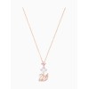 Swarovski Dazzling Swan Y Necklace, Multi-colored, Rose gold plating (5473024) Swarovski Dazzling Swan Y Necklace, Multi-colored, Rose gold plating (5473024)