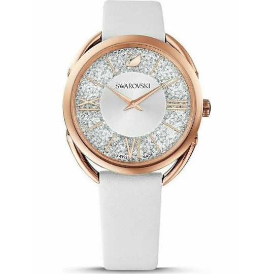 Swarovski Crystalline Glam Ρολόι με Δερμάτινο Λουράκι Λευκό (5452459) Swarovski Crystalline Glam Ρολόι με Δερμάτινο Λουράκι Λευκό (5452459)