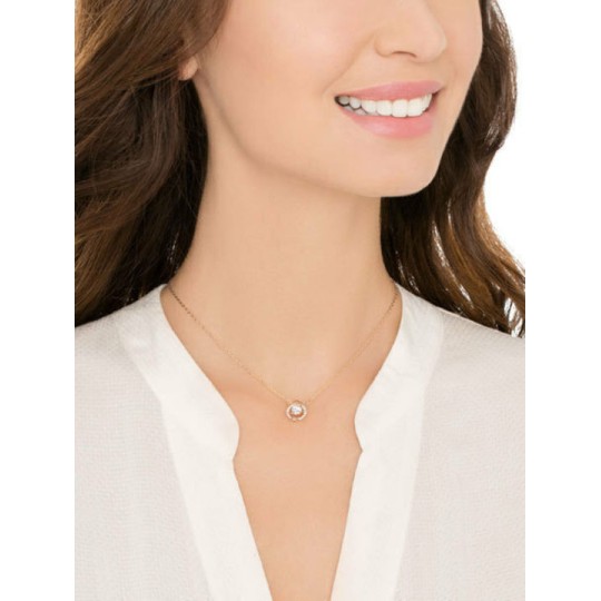 Swarovski Γυναικείο Κολιέ Επιχρυσωμένο 5272364 Rose Gold