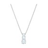 Swarovski Attract Trilogy Pendant 5414970, Λευκό, Επιροδιωμενο Swarovski Attract Trilogy Pendant 5414970, Λευκό, Επιροδιωμενο