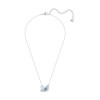 Swarovski Dancing Swan Κολιέ Επιπλατινωμένα Με Κρύσταλλα 5533397