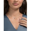 Swarovski Solitaire Pendant, White, Rhodium plated 5472635