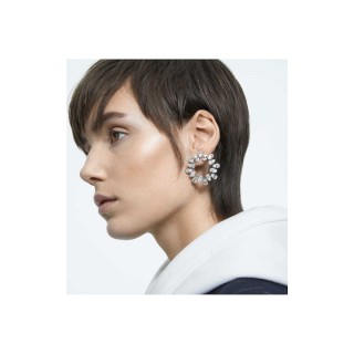 Swarovski Millenia Circle Pear Cut Γυναικεία Σκουλαρίκια Καρφωτά Με Πέτρες 5601509
