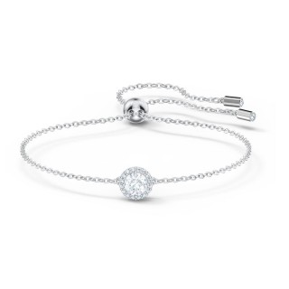 Swarovski Angelic Round White Rhodium Plated 5567934 Λευκό, Επιροδιωμενο