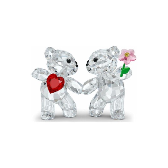 Swarovski Διακοσμητικό Ζωάκι από Κρύσταλλο Αρκουδάκια Kris Ευτυχισμένοι Μαζί 5558892