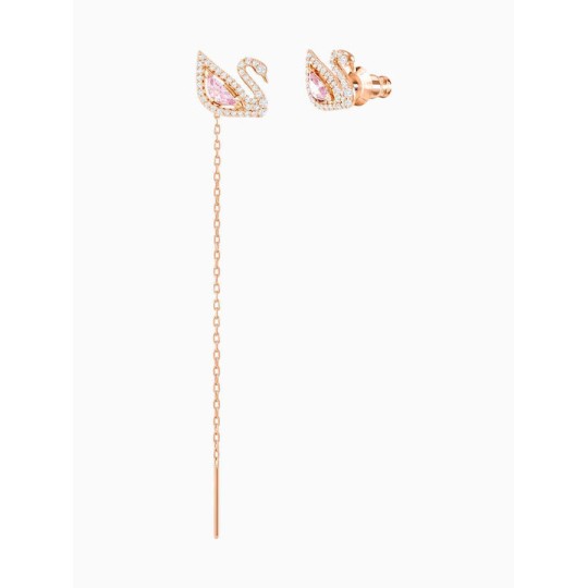 Swarovski Γυναικεία Σκουλαρίκια Κρεμαστά Dazzling Swan Επιχρυσωμένα 5469990