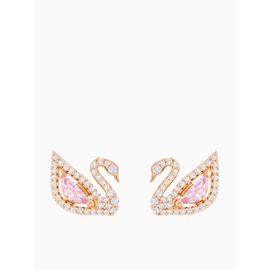 Swarovski Γυναικεία Σκουλαρίκια Κρεμαστά Dazzling Swan Επιχρυσωμένα 5469990