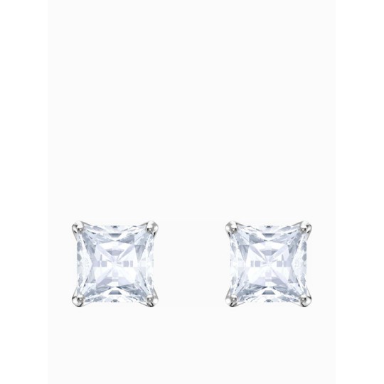 Swarovski Attract Square 5430365 White Rhodium Plated λευκά επιροδιωμένα
