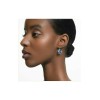 Swarovski Millenia Earrings, Square Cut Crystal, Blue, 5619472