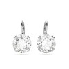 Swarovski Millenia Earrings, Round Cut Crystal, White, 5628351