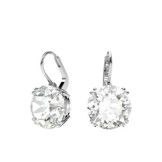 Swarovski Millenia Earrings, Round Cut Crystal, White, 5628351