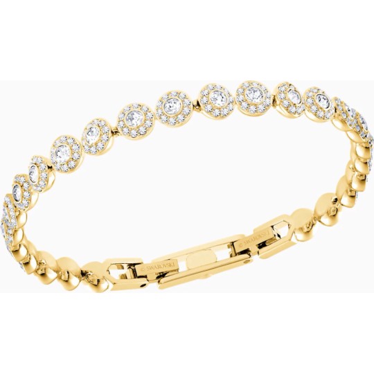 Swarovski Swarovski Angelic Βραχιόλι Επιχρυσωμένο Με Κρύσταλλα 5505469