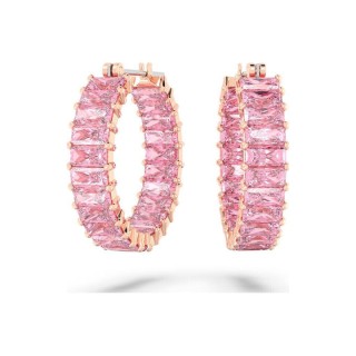 Swarovski Σκουλαρίκια Matrix Ροζ Σκουλαρίκια Swarovski (5657726)