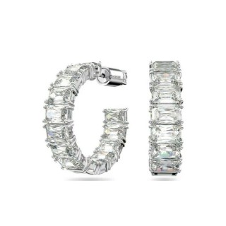 Swarovski Millenia Octagon Cut Γυναικεία Σκουλαρίκια Κρίκοι Με Πέτρες (5612673)