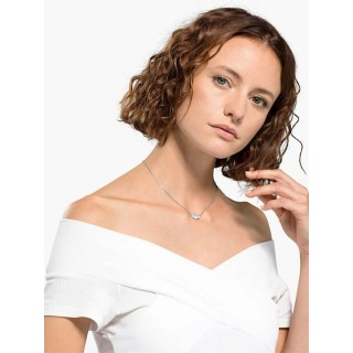 Swarovski Swarovski Attract Κολιέ,Επιπλατινωμένο Με Κρύσταλλα (5517117)