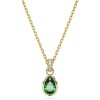 Swarovski Stilla Pendant, Pear Cut, Green 5648751