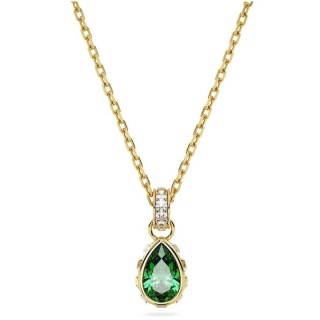 Swarovski Stilla Pendant, Pear Cut, Green 5648751