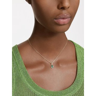 Swarovski Stilla Pendant, Pear Cut, Green 5648751