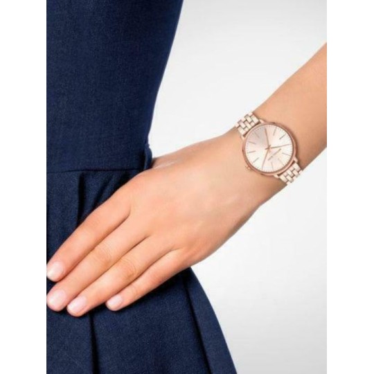 Michael Kors Pyper Ρολόι Ροζ Χρυσό MK3897