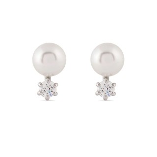 Swarovski Μονό Σκουλαρίκι με Πέτρες & Πέρλες (5694225)