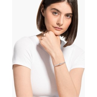 Swarovski Twist Rows Small Γυναικείο Βραχιόλι Χειροπέδα από Ασήμι 5572725