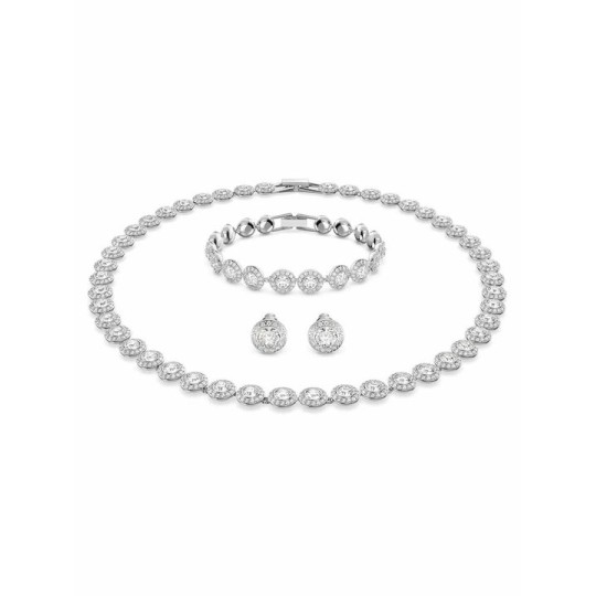 Σετ Κοσμημάτων Swarovski Angelic με Κολιέ Σκουλαρίκια & Βραχιόλι με Πέτρες 5367853 Σετ Κοσμημάτων Swarovski Angelic με Κολιέ Σκουλαρίκια & Βραχιόλι με Πέτρες 5367853