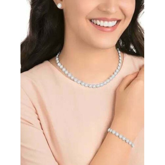 Σετ Κοσμημάτων Swarovski Angelic με Κολιέ Σκουλαρίκια & Βραχιόλι με Πέτρες 5367853 Σετ Κοσμημάτων Swarovski Angelic με Κολιέ Σκουλαρίκια & Βραχιόλι με Πέτρες 5367853