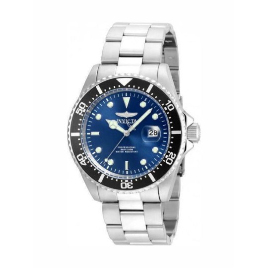 Invicta Pro Diver Quartz Blue Dial Stainless Steel 22054