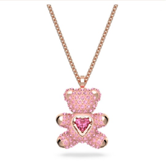 Swarovski Teddy with Pink Gold Plating 5642976