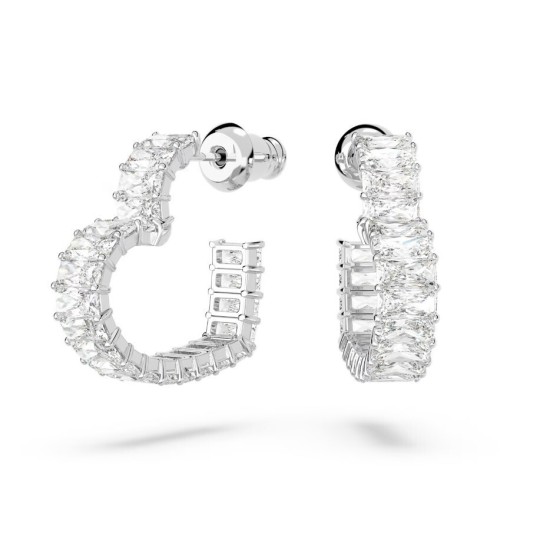 Swarovski Γυναικεία Σκουλαρίκια Heart Motif and Radiant Swarovski Crystals 5653170
