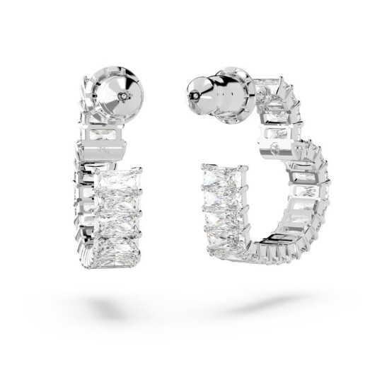 Swarovski Γυναικεία Σκουλαρίκια Heart Motif and Radiant Swarovski Crystals 5653170