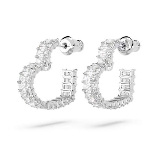 Swarovski Γυναικεία Σκουλαρίκια Heart Motif and Radiant Swarovski Crystals 5653170