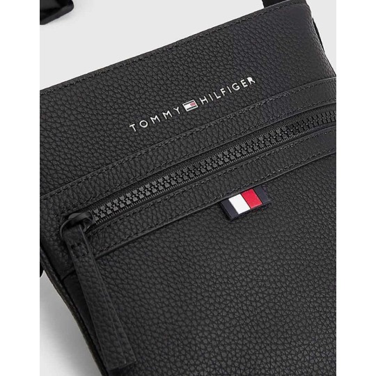 TOMMY HILFIGER 9505 Essential Mini Flat Crossover Τσάντα Μαύρο