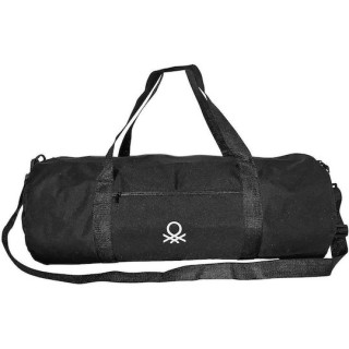 Benetton Σακ Βουαγιάζ Μαύρο Υφασμάτινο Μ65xΠ25xΥ25εκ. 199654 Benetton Σακ Βουαγιάζ Μαύρο Υφασμάτινο Μ65xΠ25xΥ25εκ. 199654