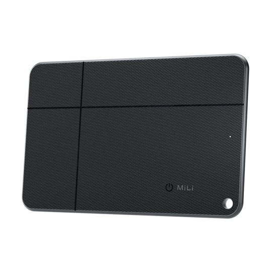 MiLi MiCard Duo Apple and Google Tracker Black