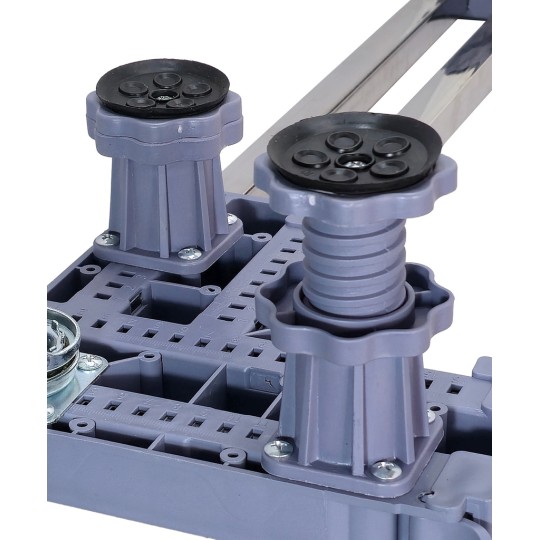Home Use HUH-0260 Adjustable Base For Washer/Kitchen/Fridge with Wheels 70x90εκ