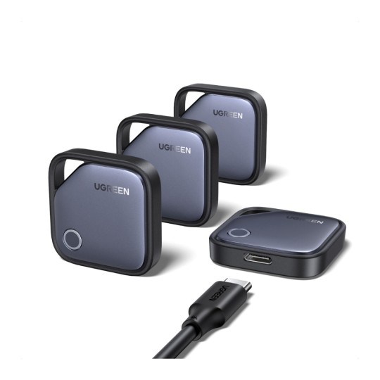 UGREEN CM916 75646P Φορητή Συσκευή Εντοπισμού BT Compatible with IOS & Android 4τμχ