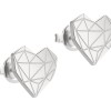 LIEBESKIND BERLIN stud earrings size 11 mm in stainless steel LJ-0307-E-11 